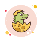 uovo di dinosauro icon