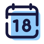 Kalender 18 icon