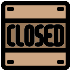 Closed Sign icon