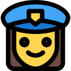 Female Police icon