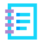 らせんとじ小冊子 icon