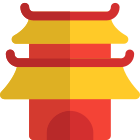 Chinese temple architecture refer to a type of structures used place of worship icon