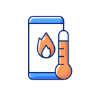 Heating icon