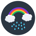 Rainbow icon