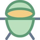 Grande uovo verde icon