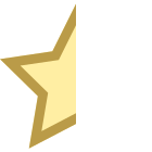 Star Half icon