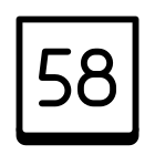 58 icon