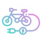 Electric Bicycle icon