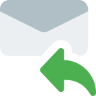 Reply email message icon