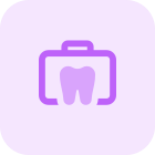 Jobs at Dental Care hospital isolated on a white background icon