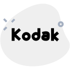 Kodak is an American technology company that produces camera-related products icon