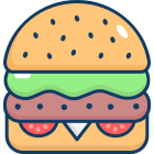 ハンバーガー icon