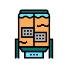 Paper Factory Equipment icon