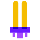 Lâmpada fluorescente icon