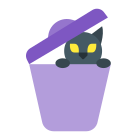 垃圾桶里的猫 icon