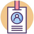 Identity Badge icon