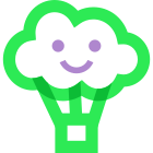 Kawaii Broccoli icon