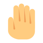 Stopp-Geste icon