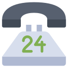 24 Hours Support icon
