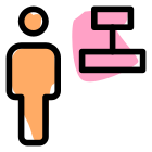 Center alignment of a word document for an employee to adjust icon