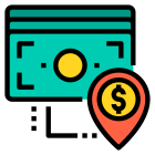 Bank Location icon