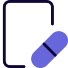 Information and file regarding a prescription drug medicine icon
