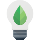 外部エコ電球-自然と生態-それらのアイコン-フラット-それらのアイコン icon