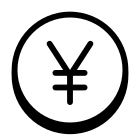 Yen japonais icon