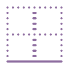 Bordure inférieure icon