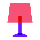 테이블 조명 icon