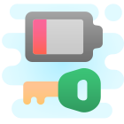 Key Fob Battery Low icon