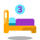 Three Beds icon