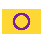 bandeira intersexo icon