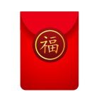 Красный конверт icon