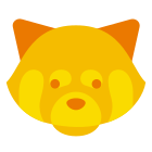 Panda rojo icon