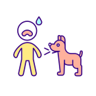 Child Scared Of Dog icon