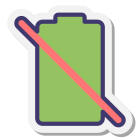 Nessuna batteria icon