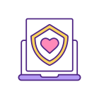 Secure Online Dating Website icon