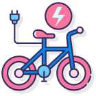 Electric Bicycle icon