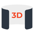 3D Reel icon