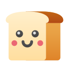 Kawaii Bread icon