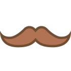 Moustache anglaise icon