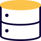 external-multiple-servers-system-stack-on-each-other-database-solid-tal-revivo icon