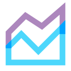 Flächendiagramm icon