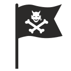 Pirate Flag icon