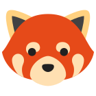 Panda vermelho icon