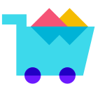 Voller Einkaufswagen icon