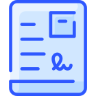 Unterschrift icon