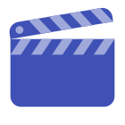 Clapperboard icon