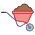 Wheelbarrow icon